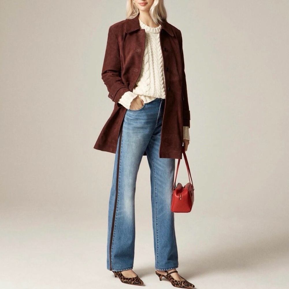 J crew relaxed Straight-Leg midrise rigid NWT Women’s Jeans 👖